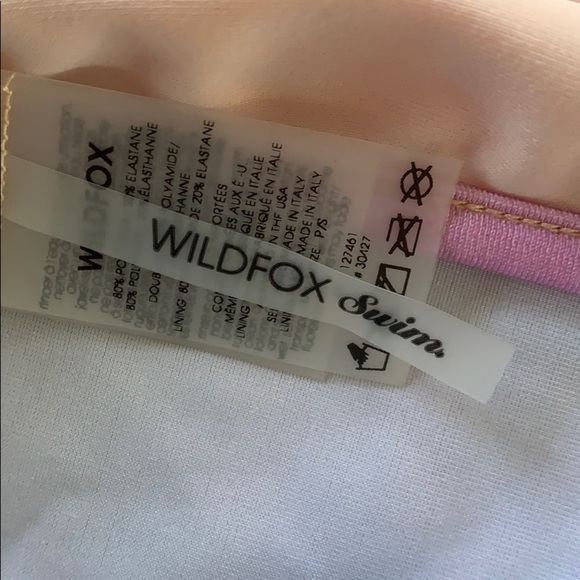 NWT Wildfox Mermaid Tie-dyed Flutter Bikini‎ Top - Picture 7 of 9